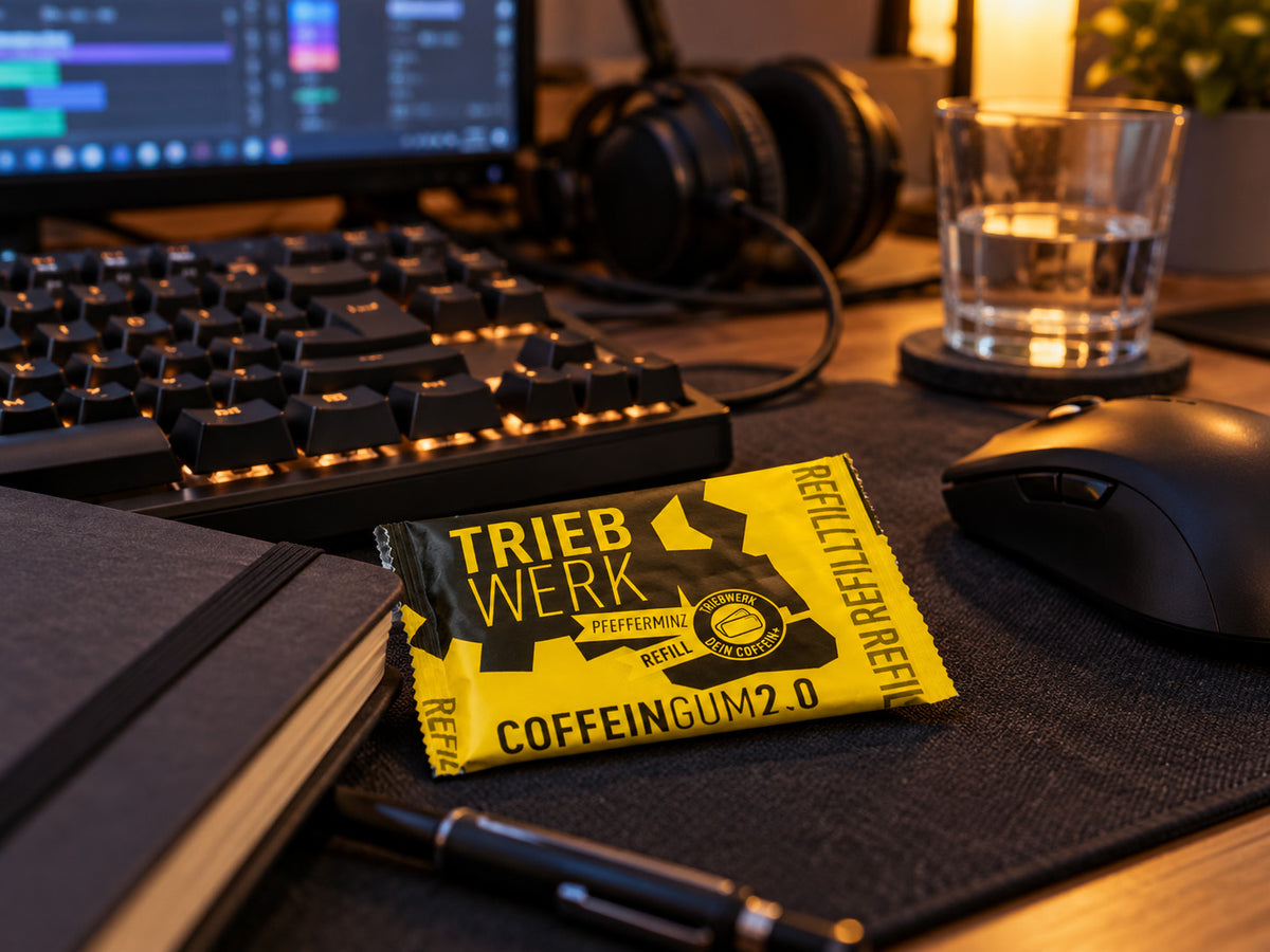 Coffein Gum im AUSDAUERPAKET Bundle