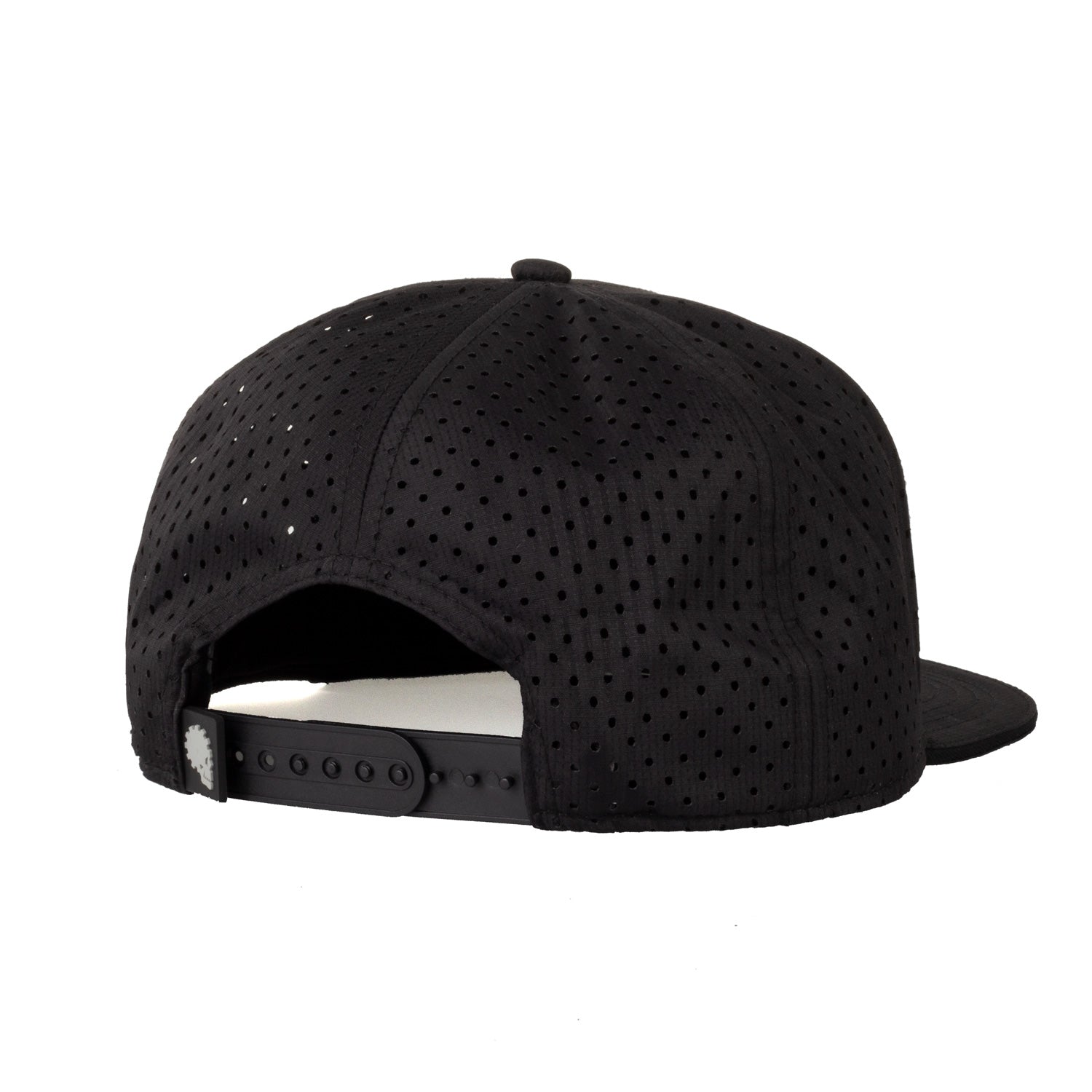 Perforated Snapback "All black"