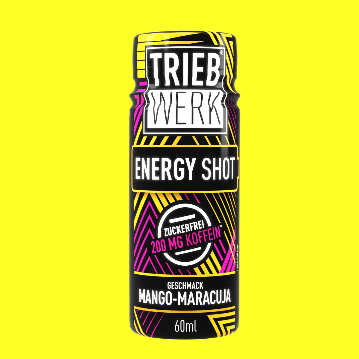 Energy Shot (60ml) | mit 200mg Koffein| zuckerfrei | mit Vitaminen