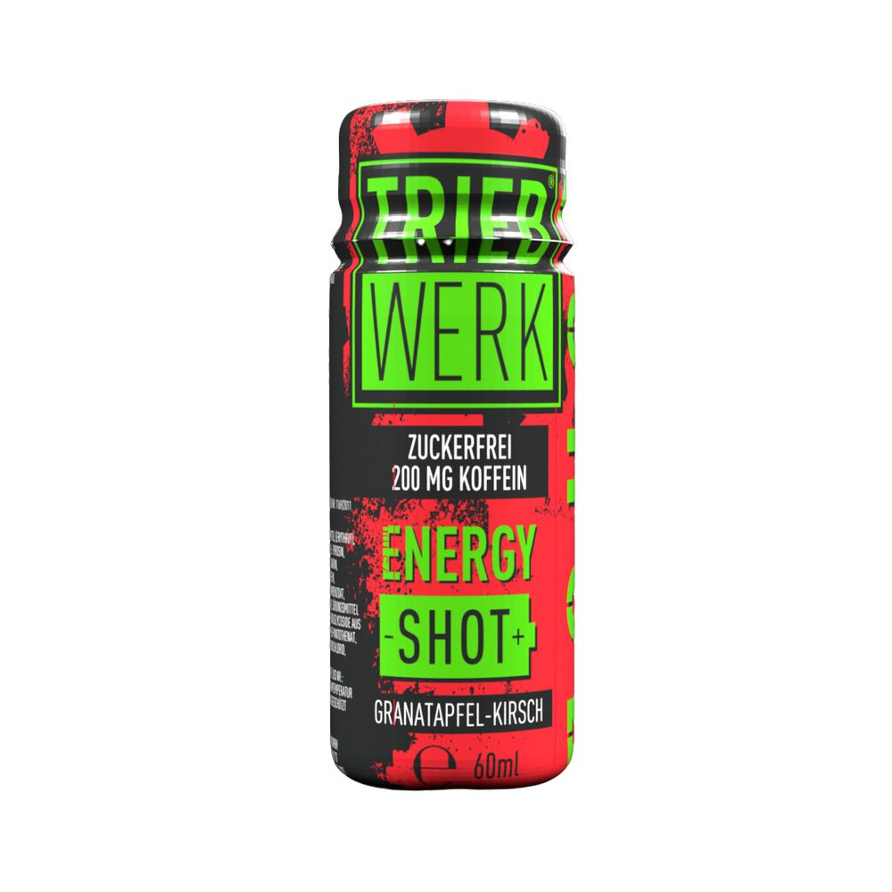 Energy Shot (60ml) mit 200mg Koffein zuckerfrei mit Vitaminen